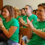 públic plenari setembre camisets verdes