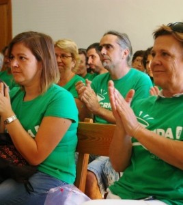 públic plenari setembre camisets verdes